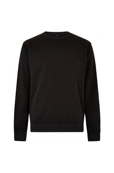Kustom Kit Unisex Adult Pique Regular Sweatshirt - Black