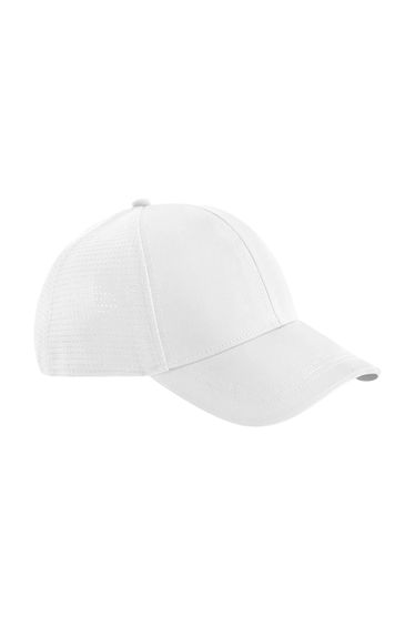Beechfield Club Plain Baseball Cap - White