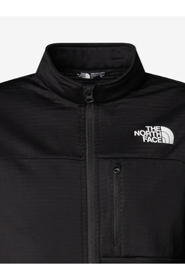 The North Face Kids Hike Midlayer Zip Up Top in Black