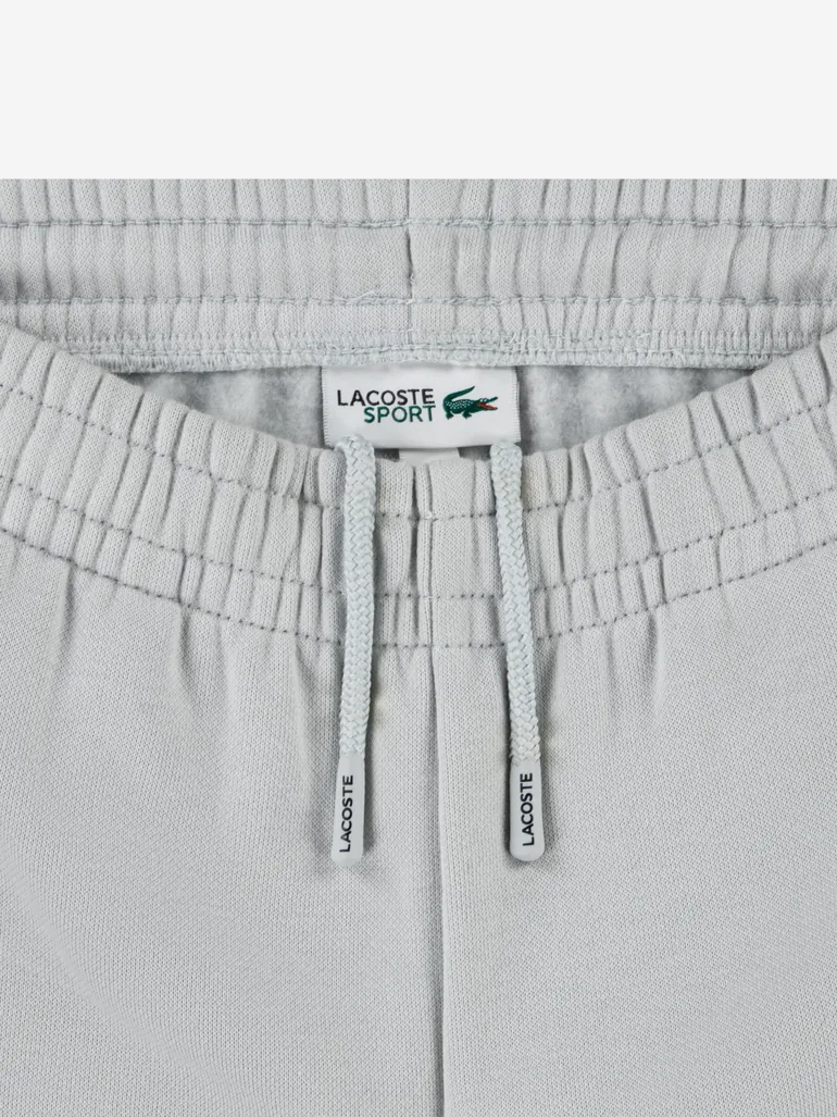 Lacoste Boys Court Fleece Joggers in Grey - 3