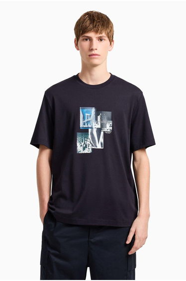Ax T-Shirt Regular Plus Deep Navy