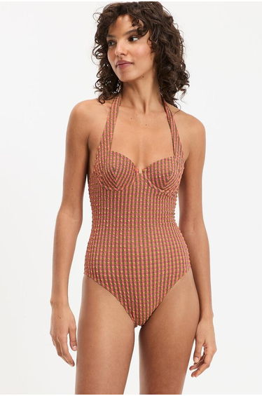 Textured Swimsuit