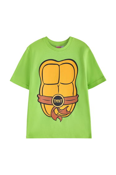 Teenage Mutant Ninja Turtles Mens Short-Sleeved Cosplay T-Shirt - Green