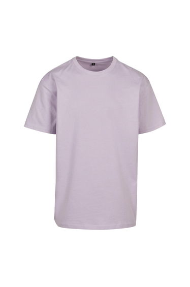 New Morning Studios Mens Jersey Cotton Oversized T-Shirt - Lilac