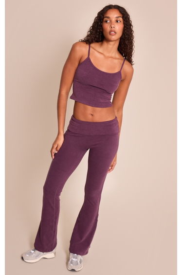 Deep Plum Soft Cotton Vest