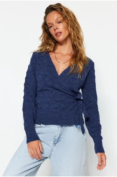 Sweater - Blue - Regular fit