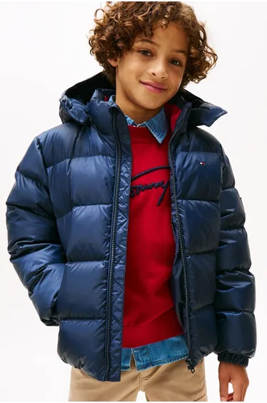 Essential Down Jacket Blue