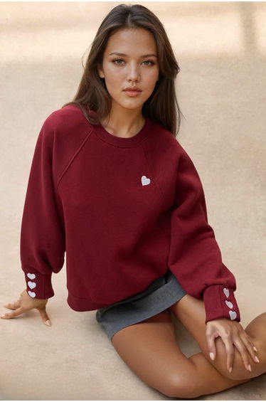 Embroidered Cotton Sweatshirt