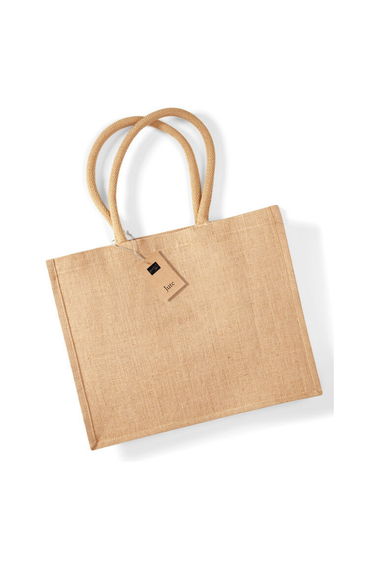 Westford Mill Classic Jute Shopper Bag - Natural