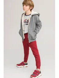 Cotton Mix Zip-Up Hoodie