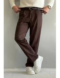 Brown men's pants - 6