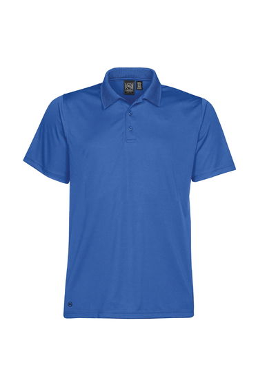 Stormtech Mens Eclipse H2X-Dry Pique Polo - Azure Blue