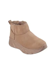 BOBS B Flex Suede Bootie Chestnut - 1