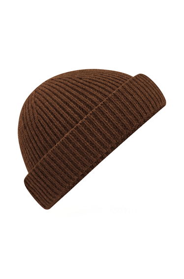 Beechfield Unisex Adult Recycled Harbour Beanie - Walnut Brown
