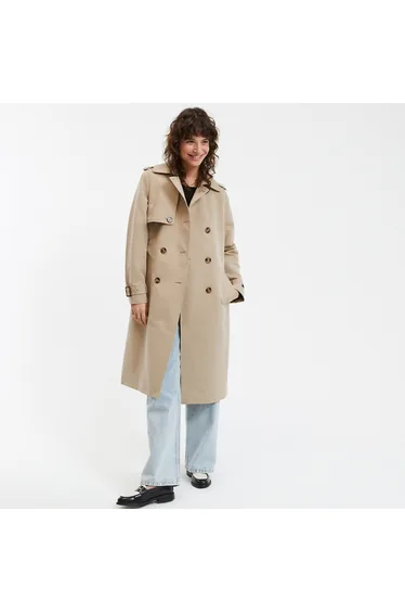 Double-Breasted Trench Coat