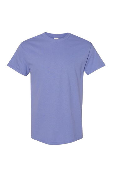 Gildan Mens Heavy Cotton Short Sleeve T-Shirt - Violet