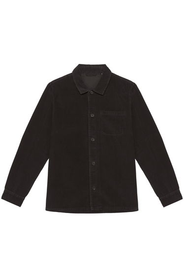 Native Spirit Mens Corduroy Washed Jacket - Black