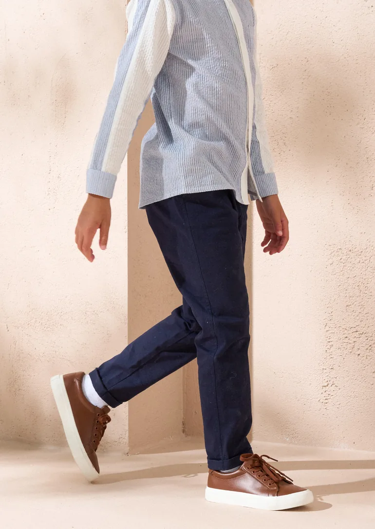 Leo Navy Chino - 1