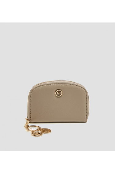 Anne Klein Logo Detail Zip-around Card Holder