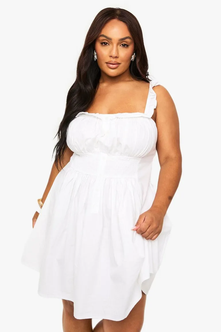 sequin evening dress Trina Turk Women's Score Sleeveless Sequin Skater Dress in White size Large