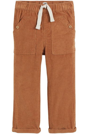Corduroy Straight Trousers