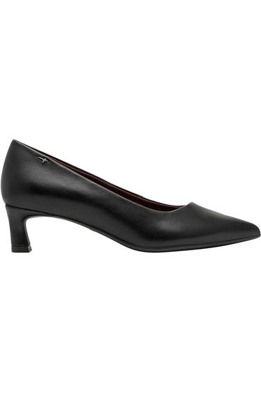 Pointed Leather Heels