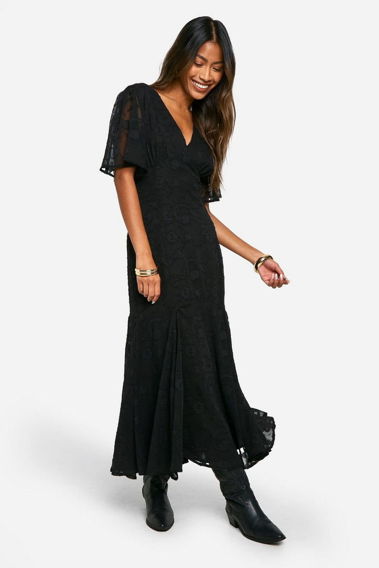 plus size maxi formal dresses Off-the-Shoulder Long La Femme Plus-Size Prom Dress Wine / 12W