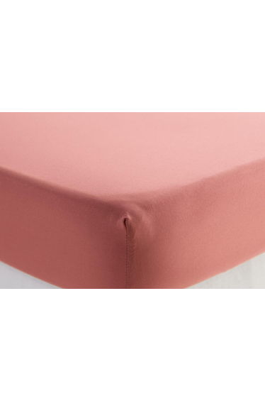 Washed Recycled Polyester Microfibre Fitted Sheet with 30cm Flap