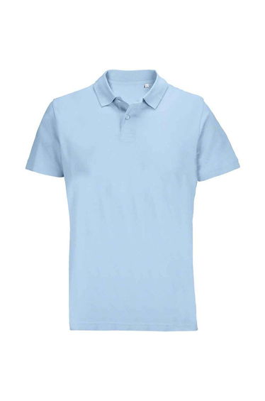 SOLS Pulse Pique Polo Shirt - Sky Blue