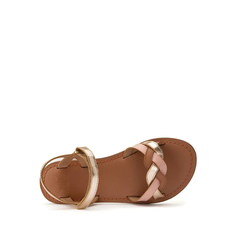 Kids Leather Sandals - 3