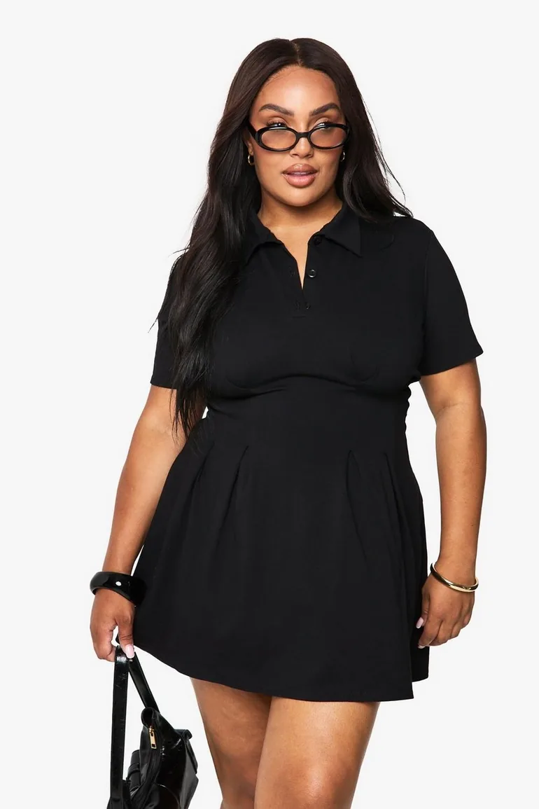 t shirt dress black plus size Effortless Energy Dress, Black – Chic Soul main image 1