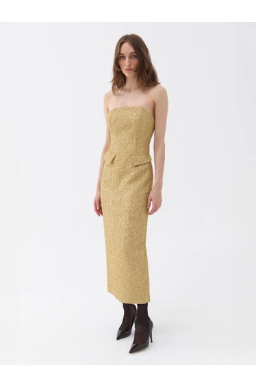 Strapless Maxi Dress