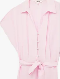 Midi Shirt Dress - 2