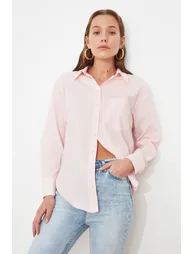 Shirt - Pink - Oversize - 6