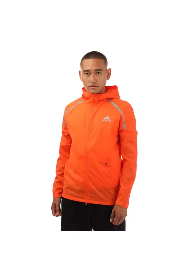 Men's adidas Marathon Jacket in Orange