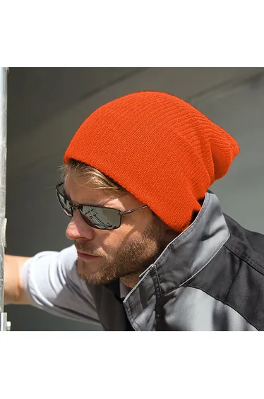 Result Winter Essentials Core Softex Beanie Hat - Flo Orange