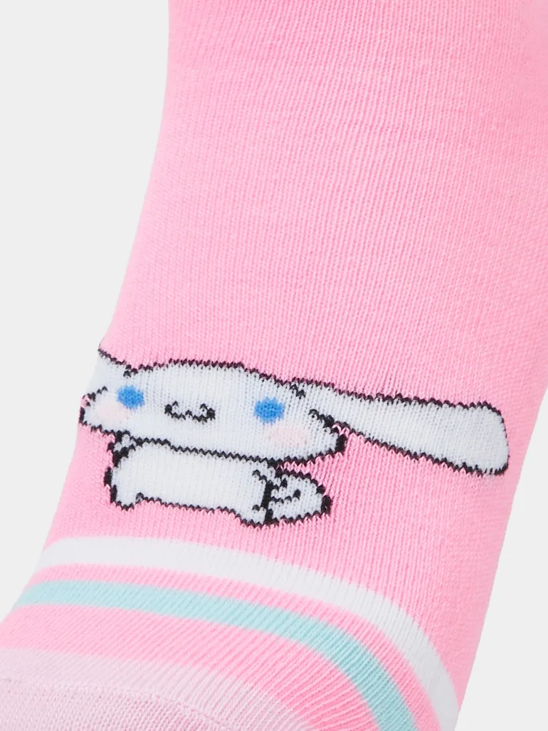 Girls Set of 3 - Cinamon Roll Ankle Socks - 2
