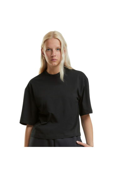 New Morning Studios Womens/Ladies Oversized T-Shirt - Black