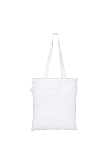 EcoTote Recycled Cotton Tote Bag - White