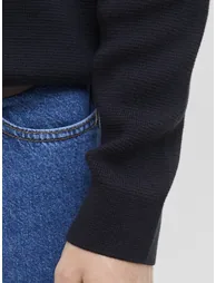 Polo Collar Half Zip Jumper - 5