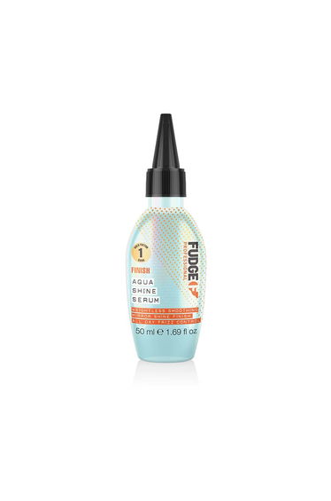 Fudge Aqua Shine Lightweight Styling Heat Protection Hair Serum 50ml