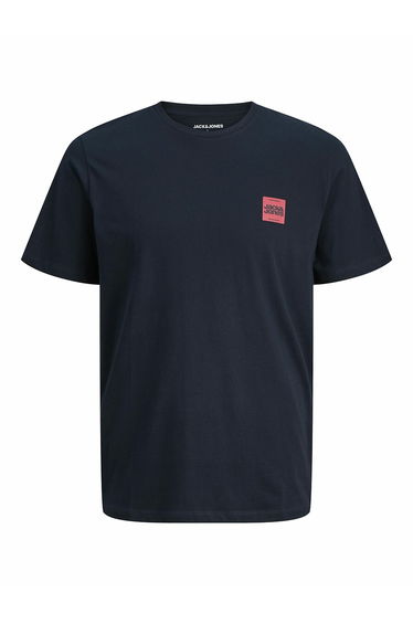 Logo Print T-Shirt with Crew Neck