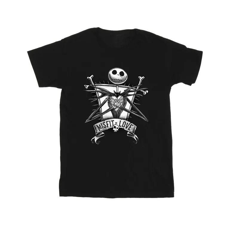 Disney Mens The Nightmare Before Christmas Misfits Love T-Shirt - 1