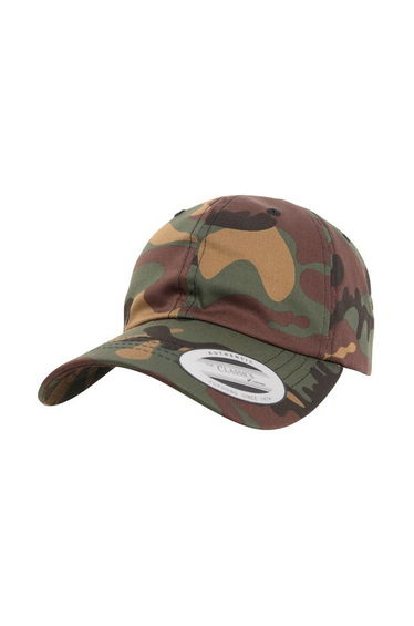 Flexfit Yupoong Camo Baseball Cap - Green