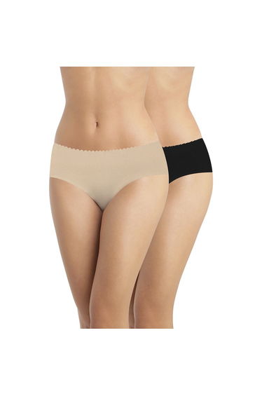 Pack of 2 Body Touch Easy Hipster Knickers