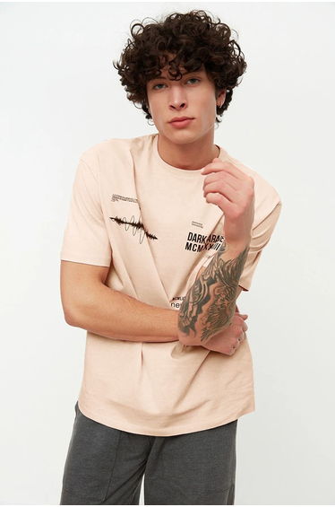 T-Shirt - Pink - Relaxed fit