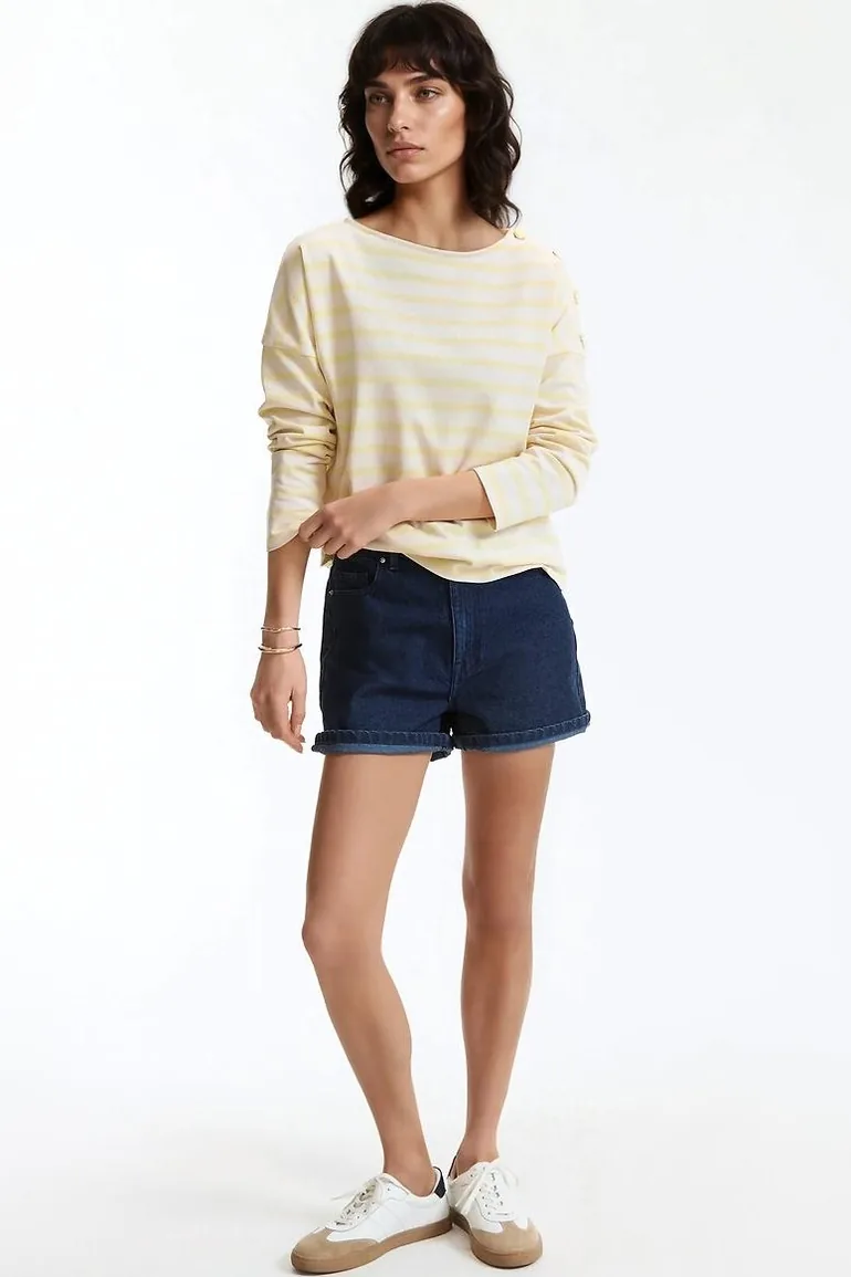 Signatures Aimie Breton Striped T-Shirt in Loose Fit