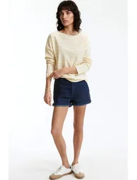 Signatures Aimie Breton Striped T-Shirt in Loose Fit