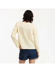 Signatures Aimie Breton Striped T-Shirt in Loose Fit - 3