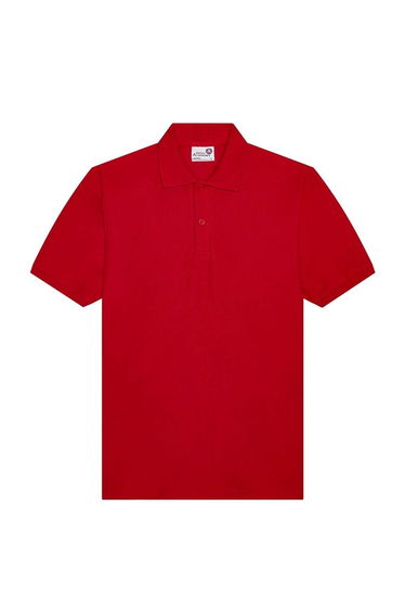 Awdis Boys Academy Pique Polo Shirt - Red